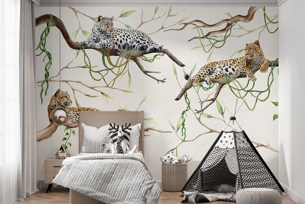 Leopardos entre lianas — interior 5