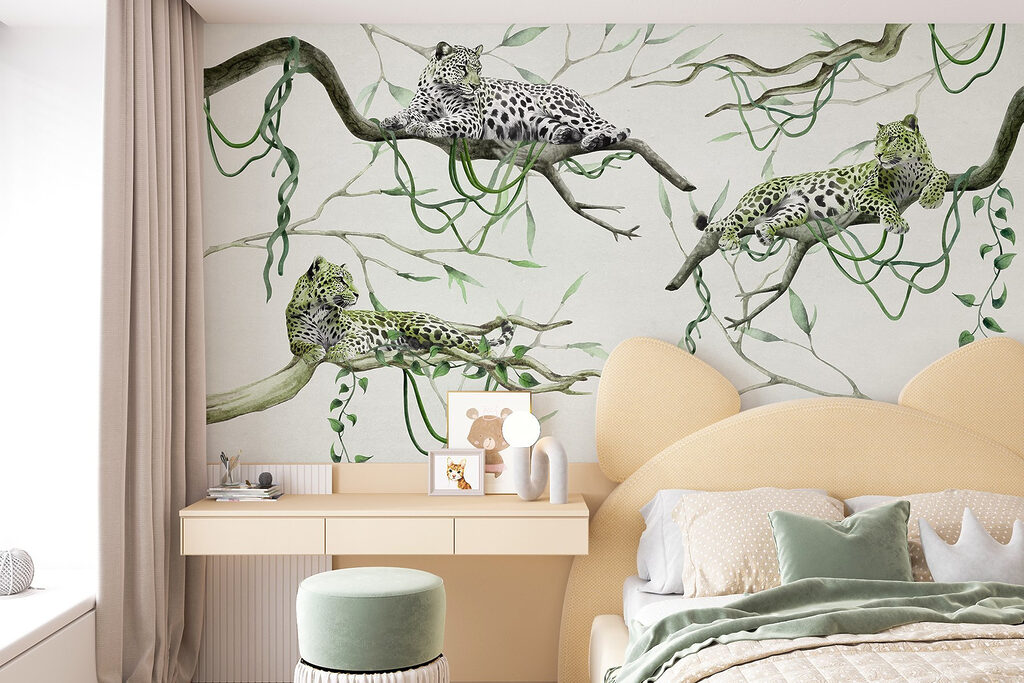 Leopardos entre lianas — interior 4