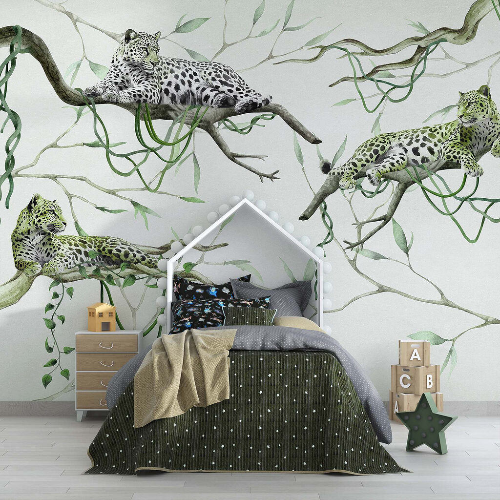 Leopardos entre lianas — interior 5
