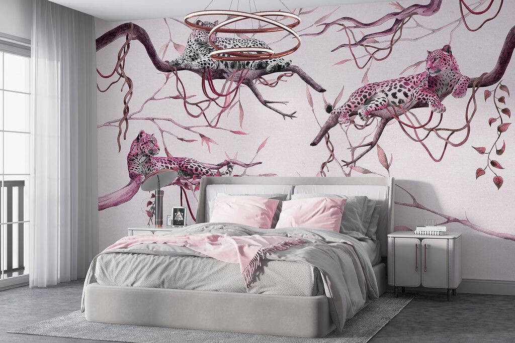 Leopardos entre lianas — interior 1