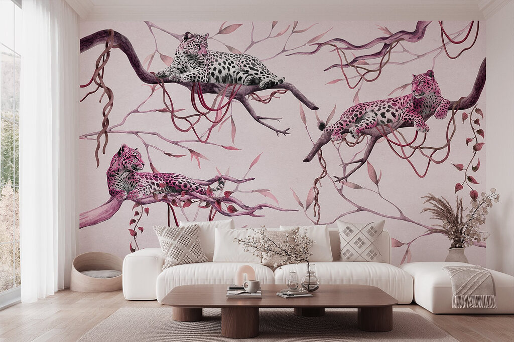 Leopardos entre lianas — interior 2