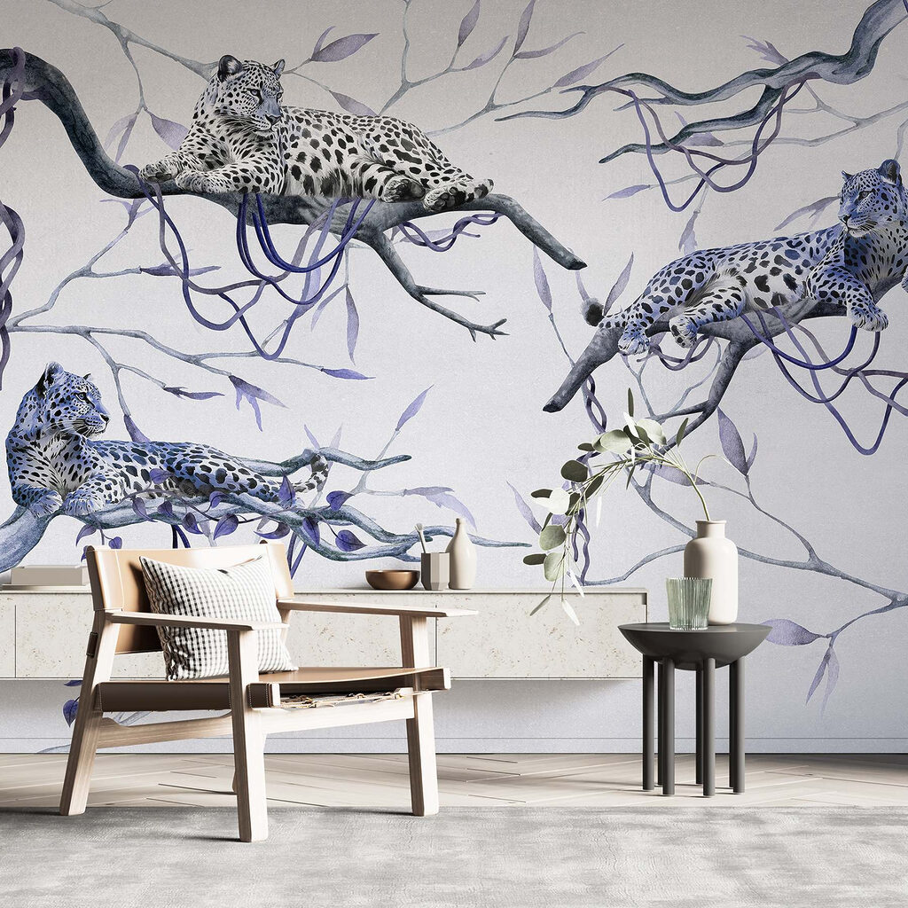 Leopardos entre lianas — interior 1