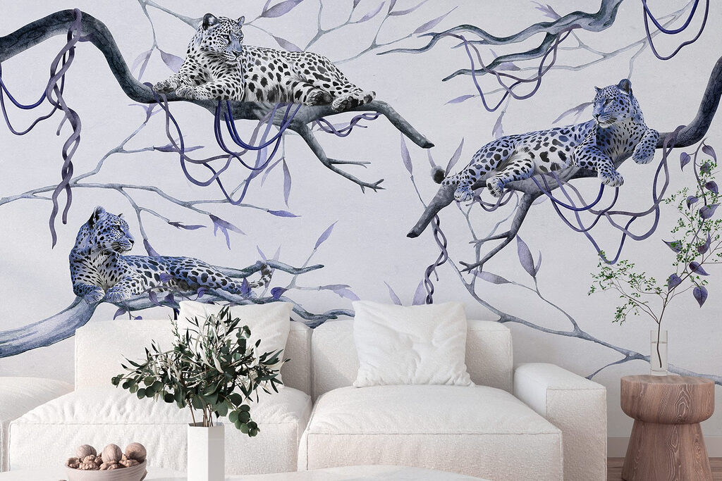 Leopardos entre lianas — interior 3