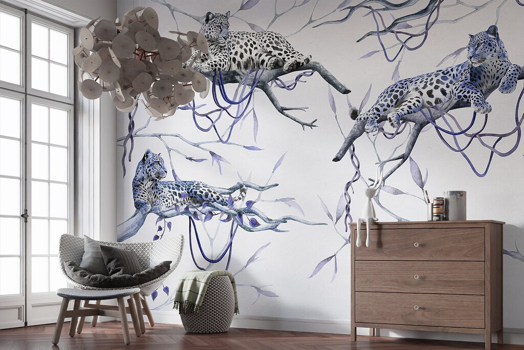 Leopardos entre lianas — interior 4