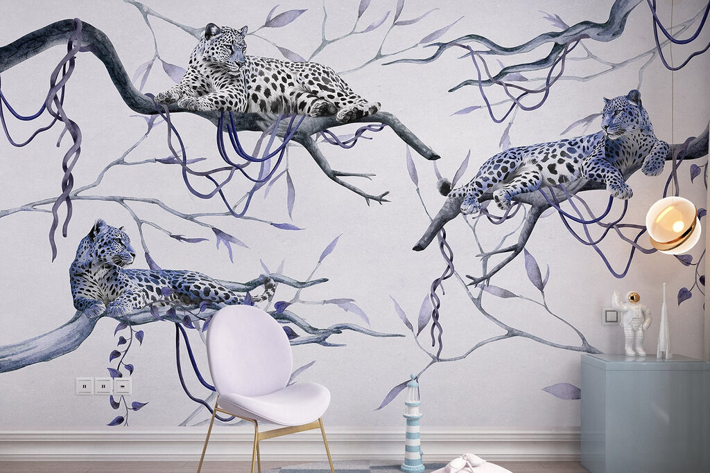 Leopardos entre lianas — interior 5
