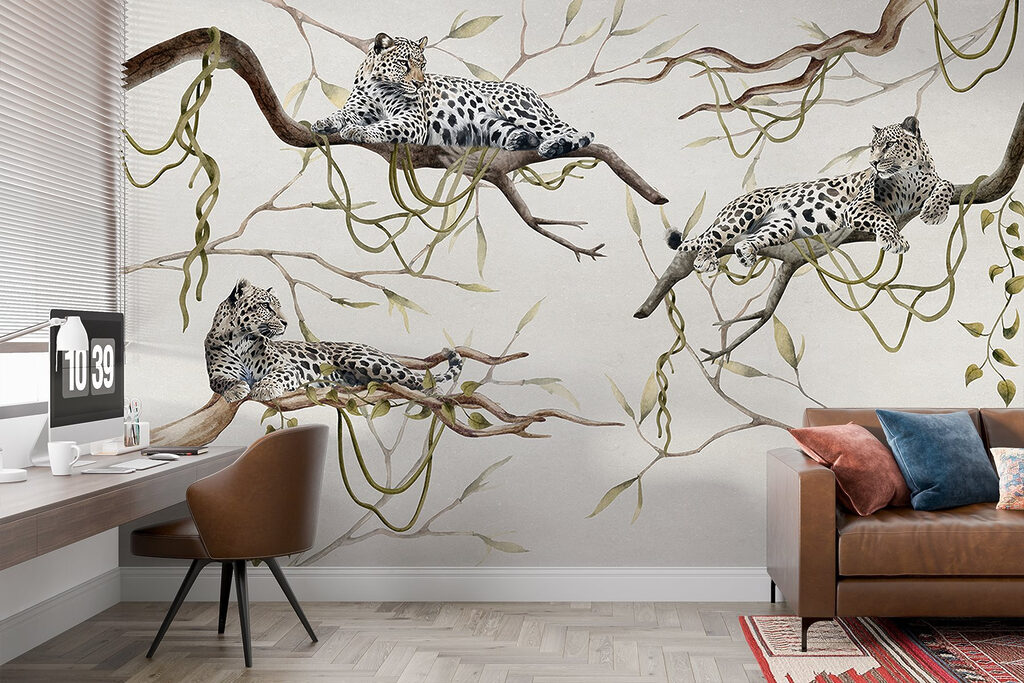 Leopardos entre lianas — interior 6