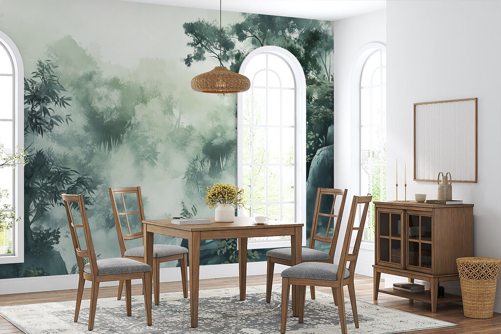 Floresta com rochas cinzentas — interior 2