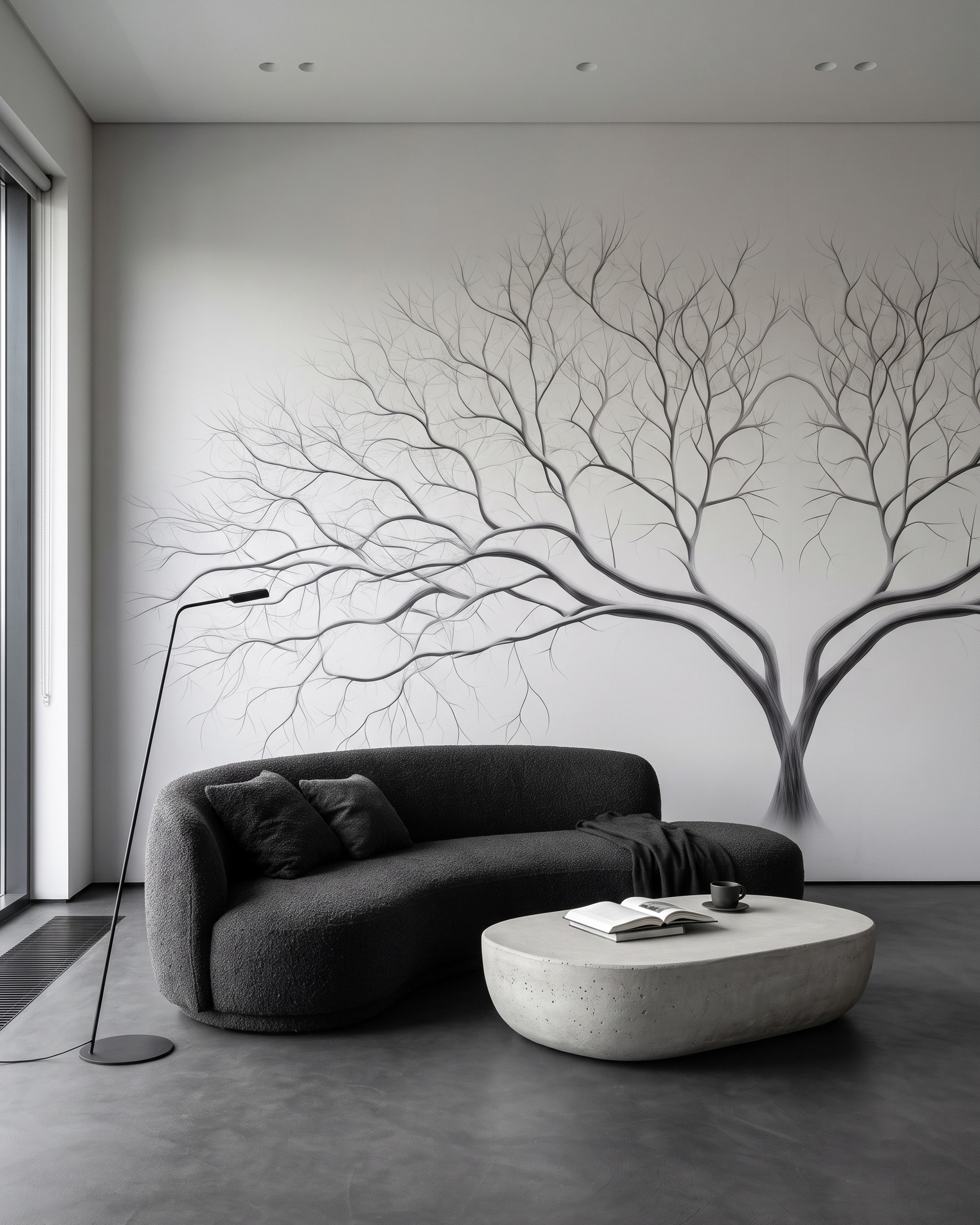 Árvore silenciosa de inverno — interior 1