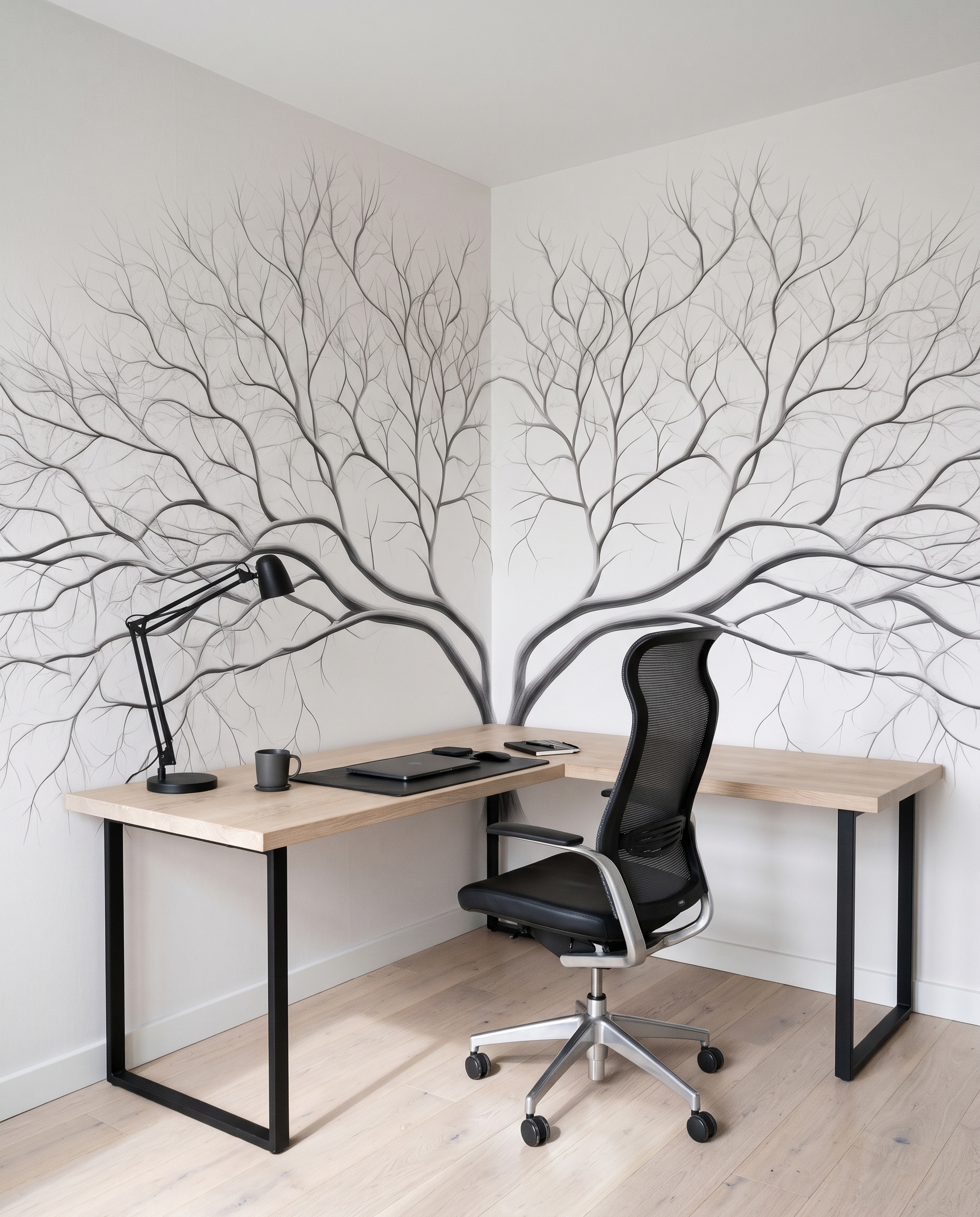 Árvore silenciosa de inverno — interior 7