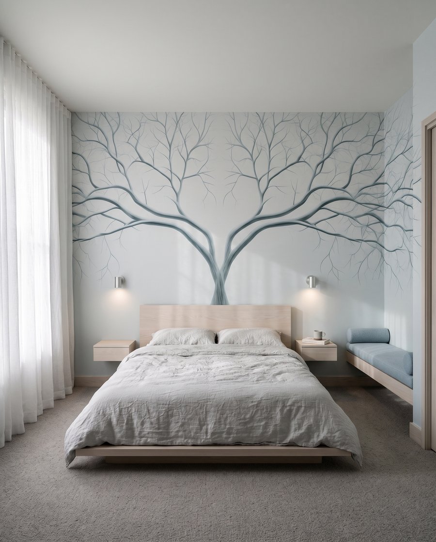 Árvore silenciosa de inverno — interior 2