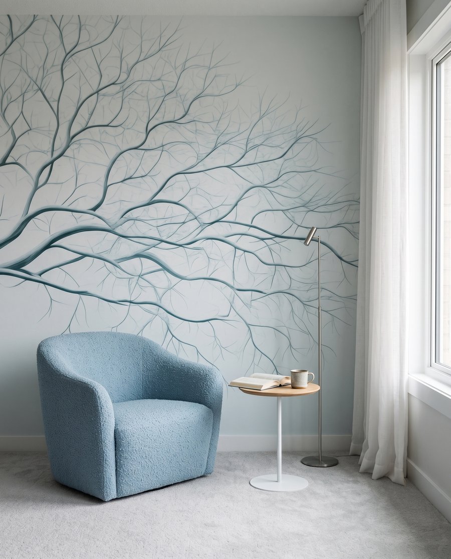 Árvore silenciosa de inverno — interior 3