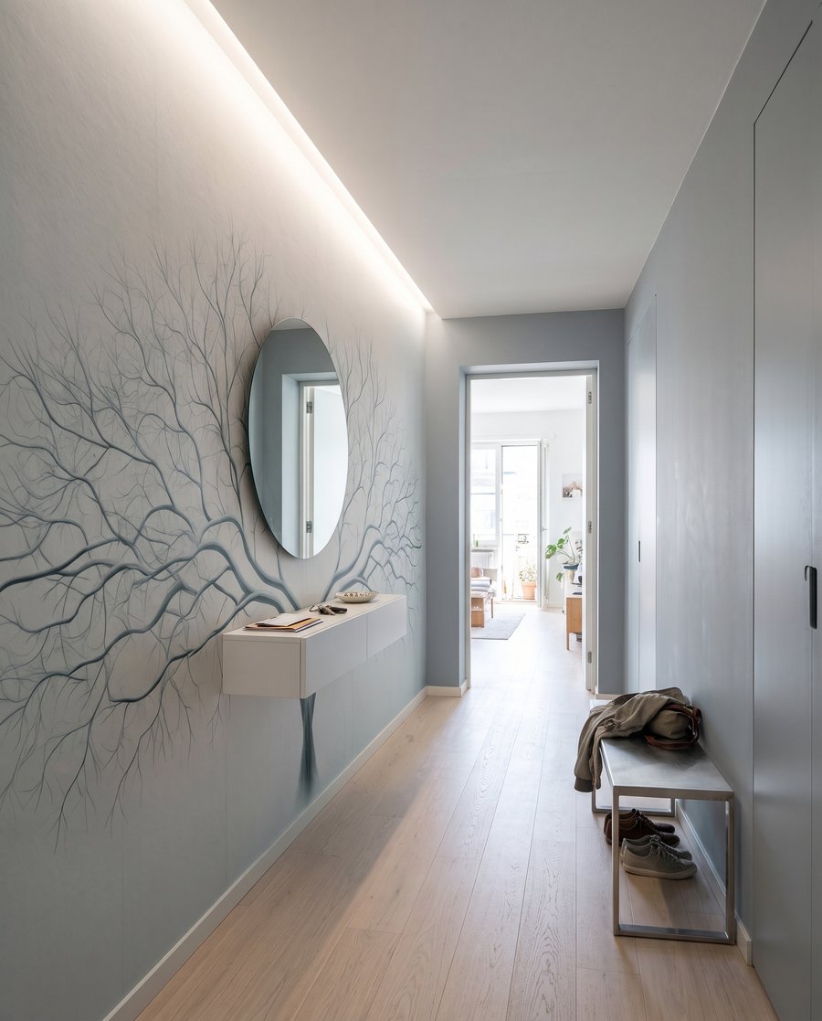 Árvore silenciosa de inverno — interior 4