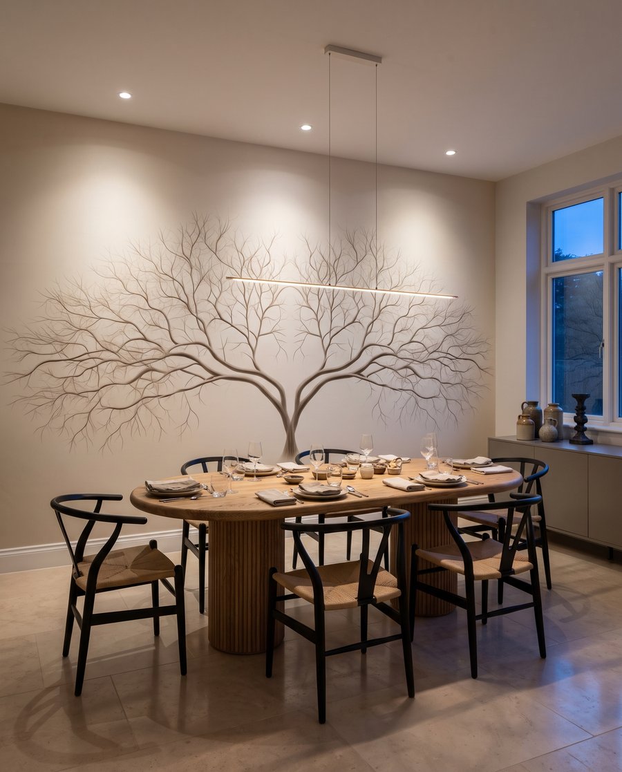 Árvore silenciosa de inverno — interior 3