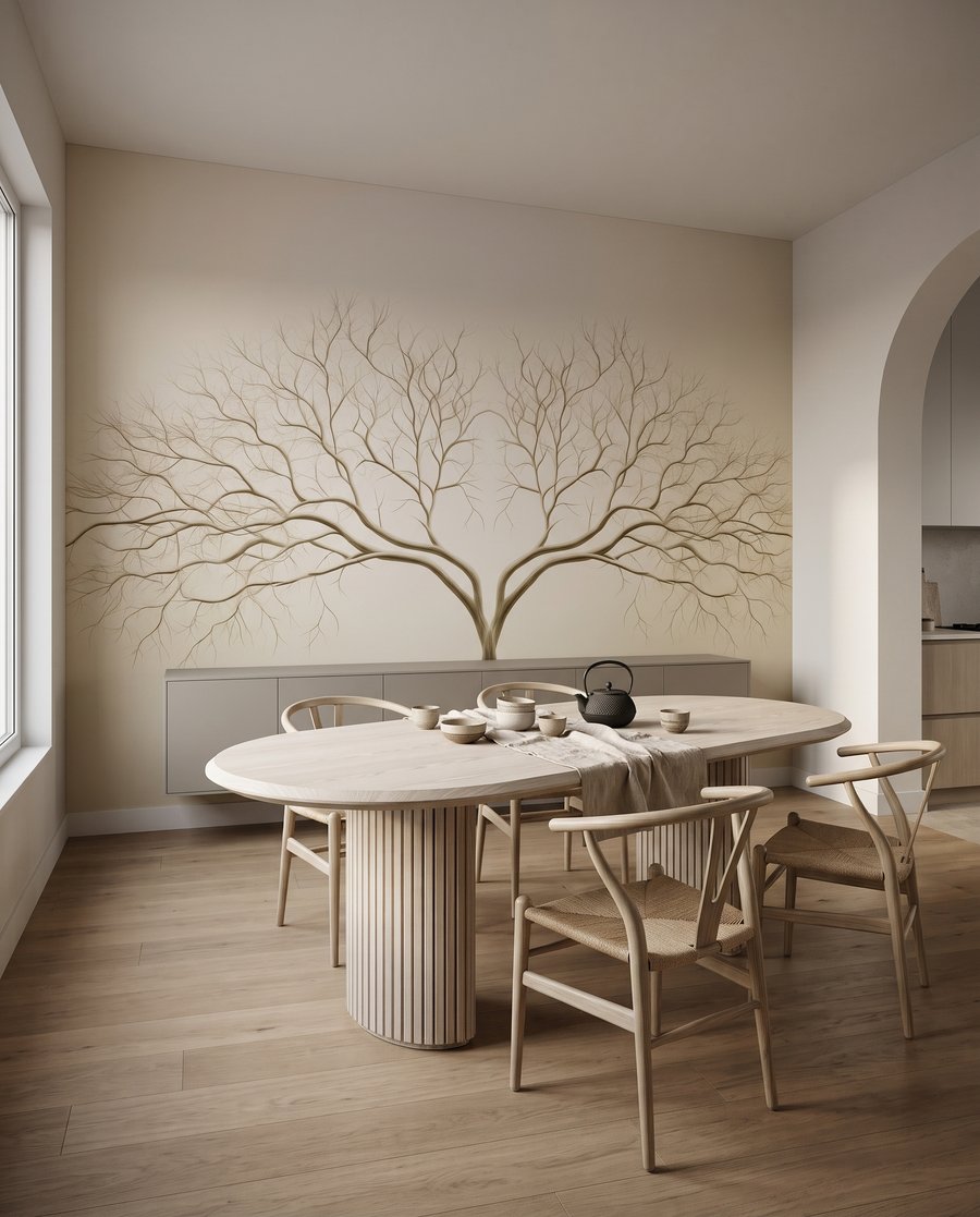 Árvore silenciosa de inverno — interior 5