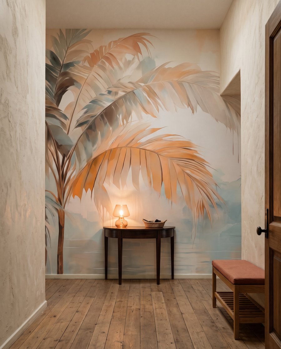 Palmeira dourada à beira-água — interior 5