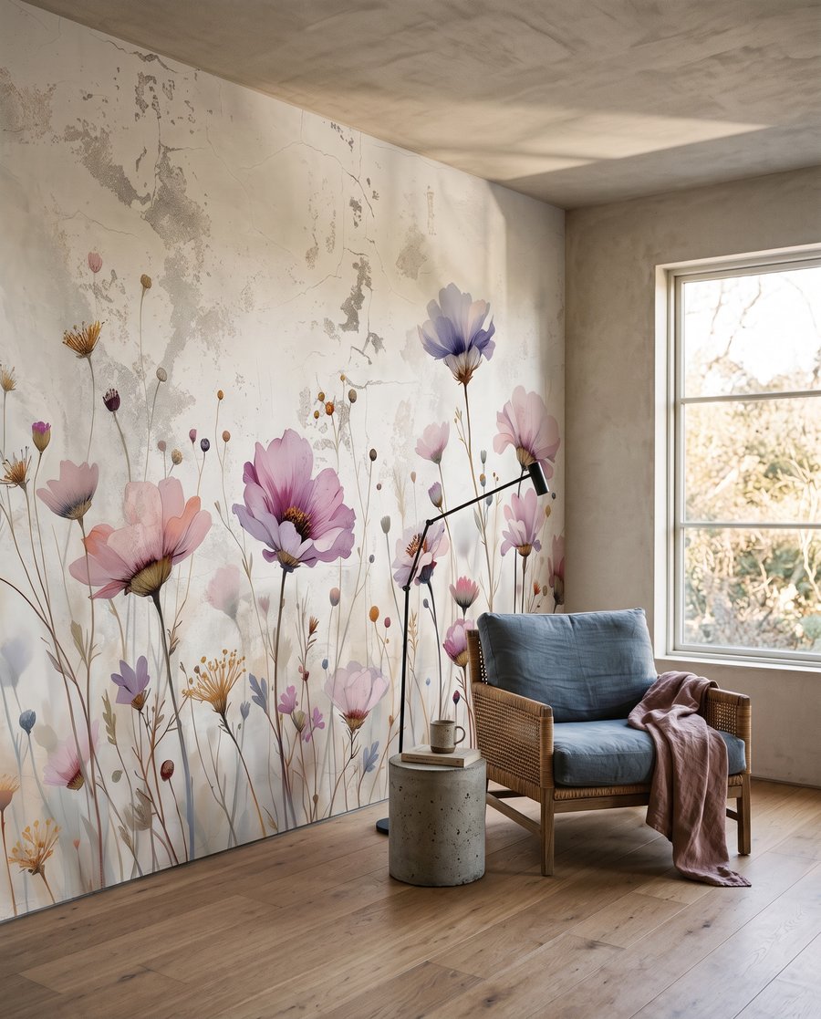 Flores em hastes longas — interior 3