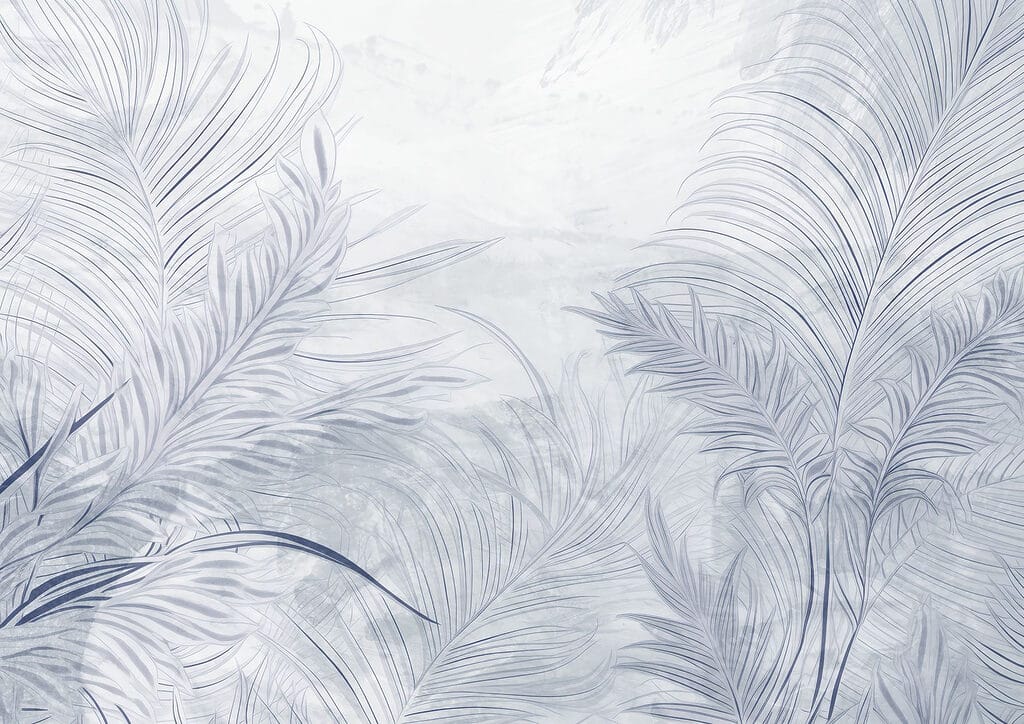 Palmas leves em creme — design completo
