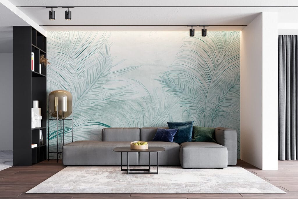 Palmas leves em creme — interior 2