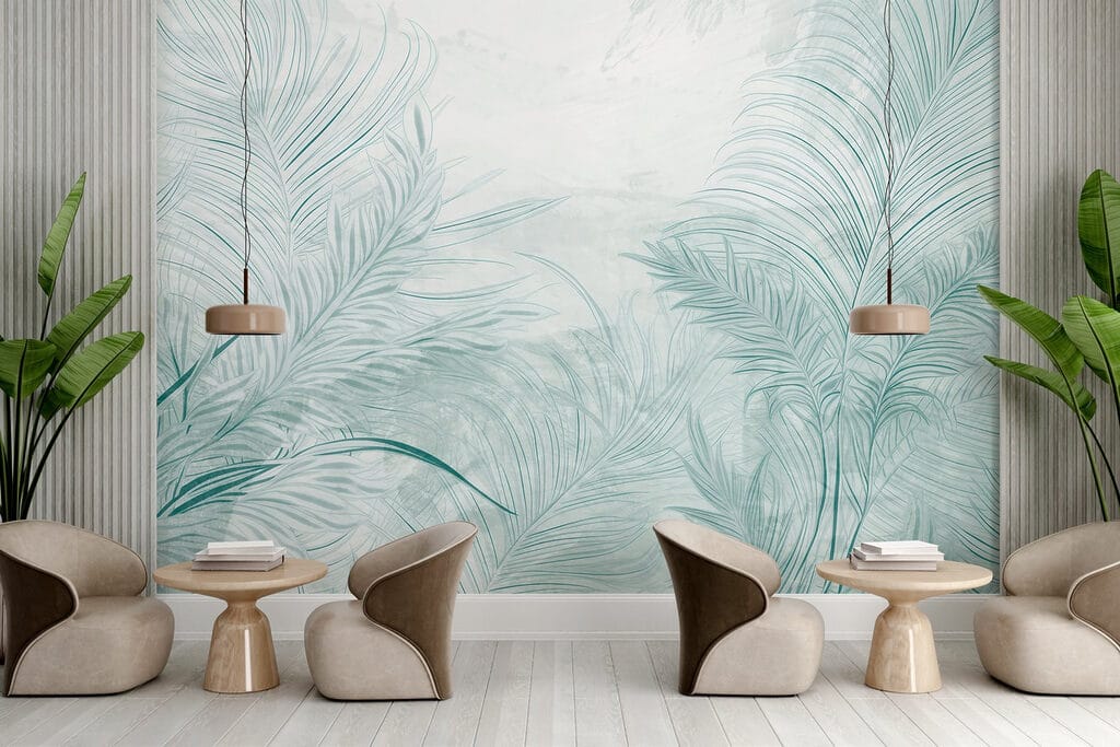 Palmas leves em creme — interior 3