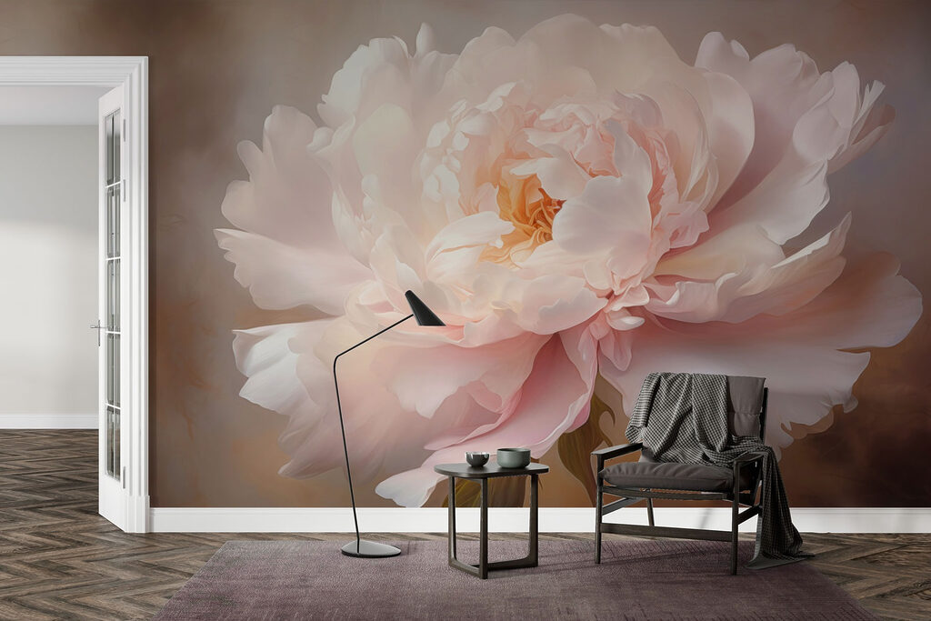 Flor cor-de-rosa luminosa — interior 2