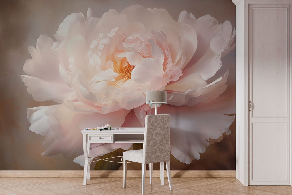 Flor cor-de-rosa luminosa — interior 3
