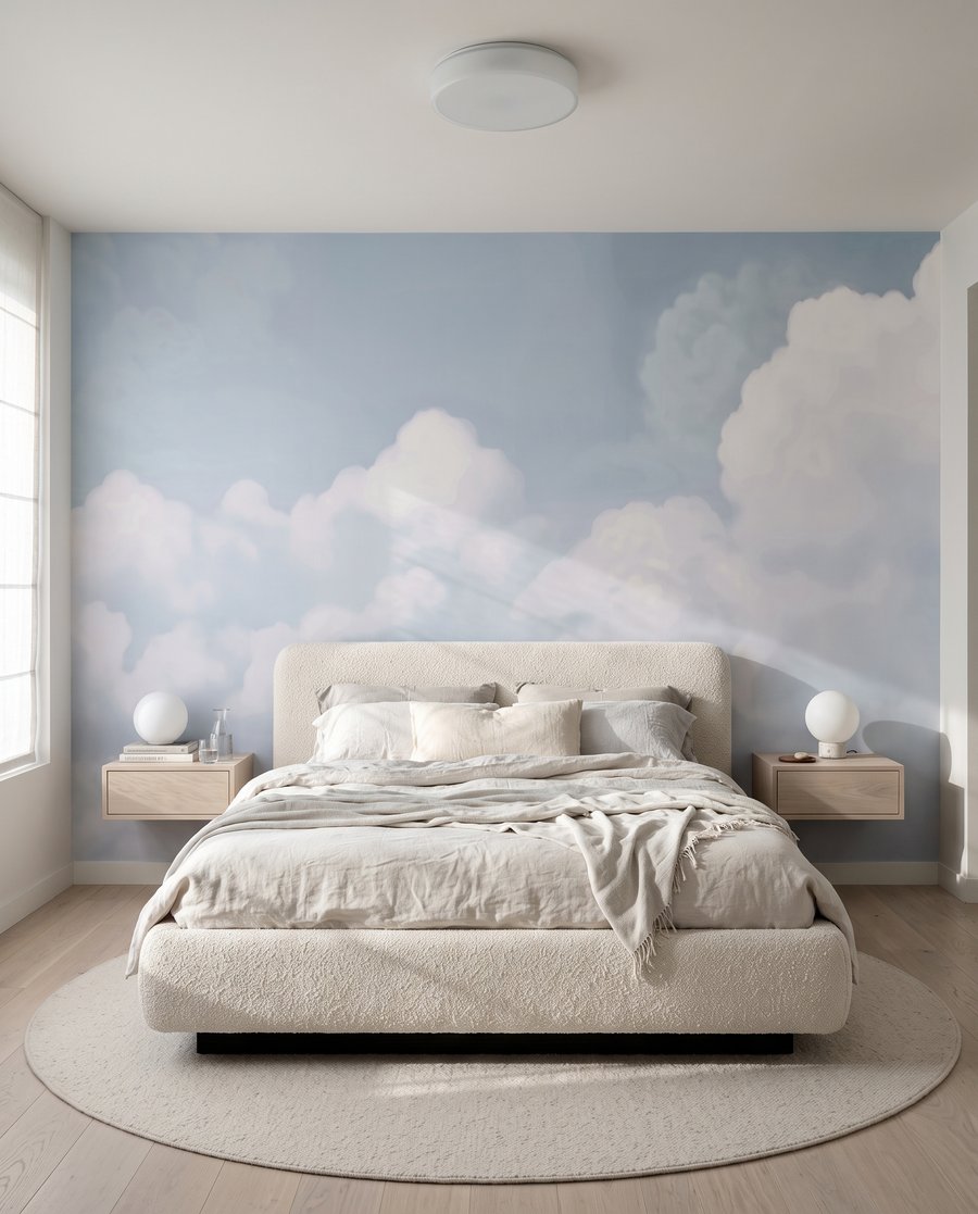 Nuvens brancas suaves — interior 2