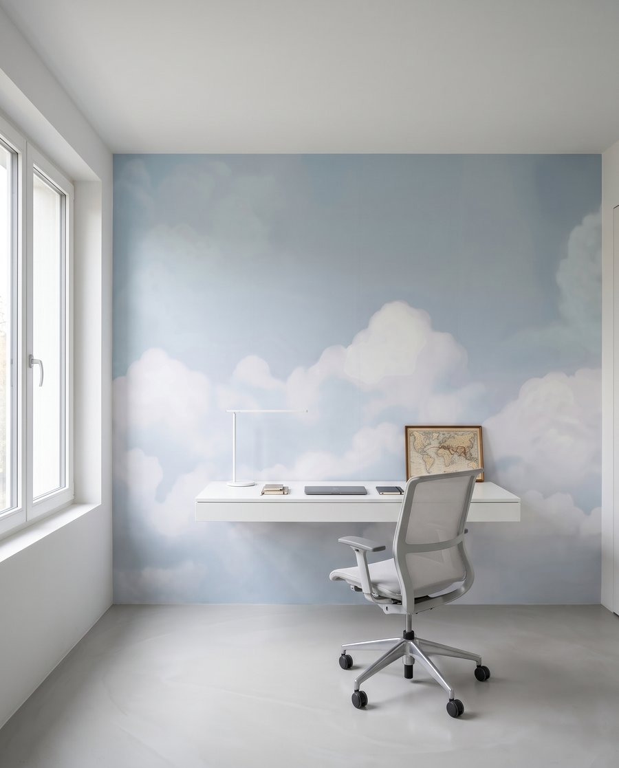 Nuvens brancas suaves — interior 7