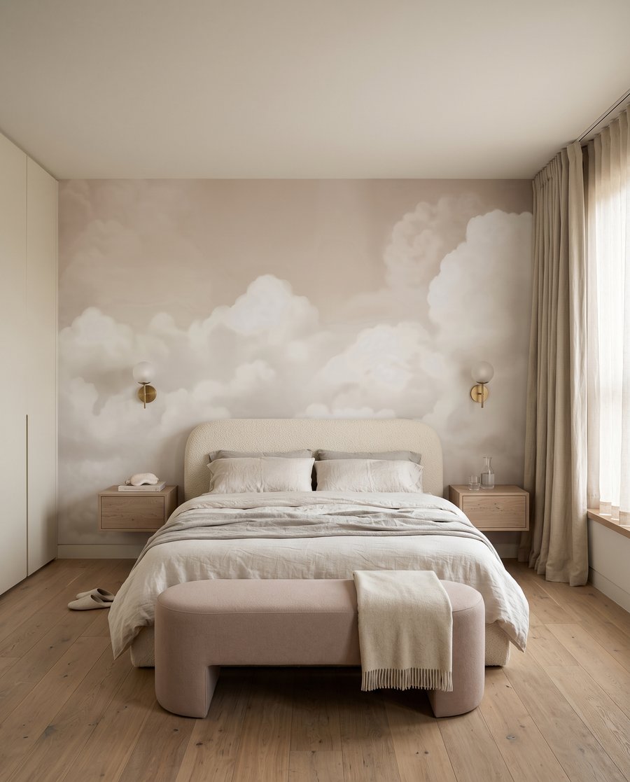 Nuvens brancas suaves — interior 2