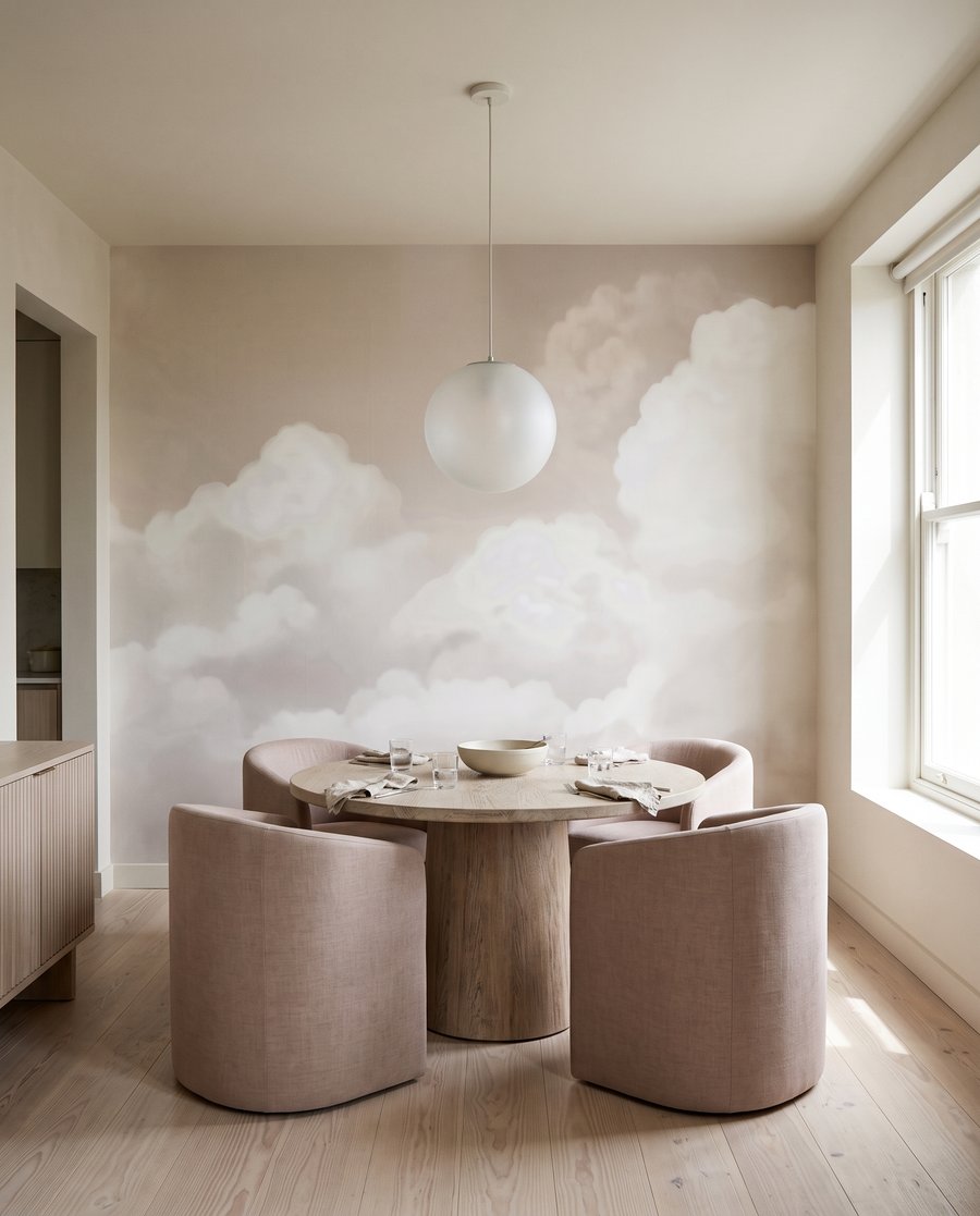 Nuvens brancas suaves — interior 4