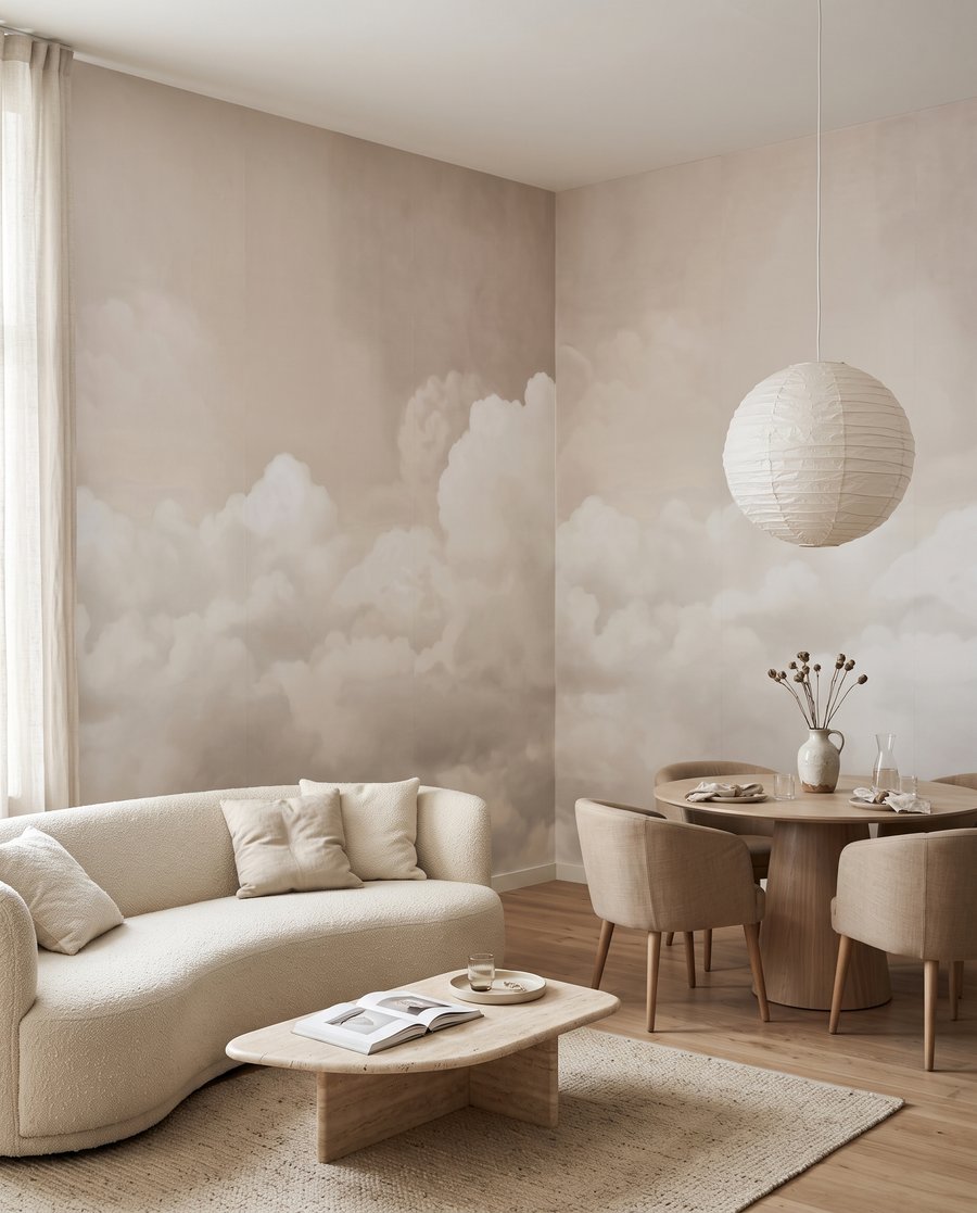 Nuvens brancas suaves — interior 5