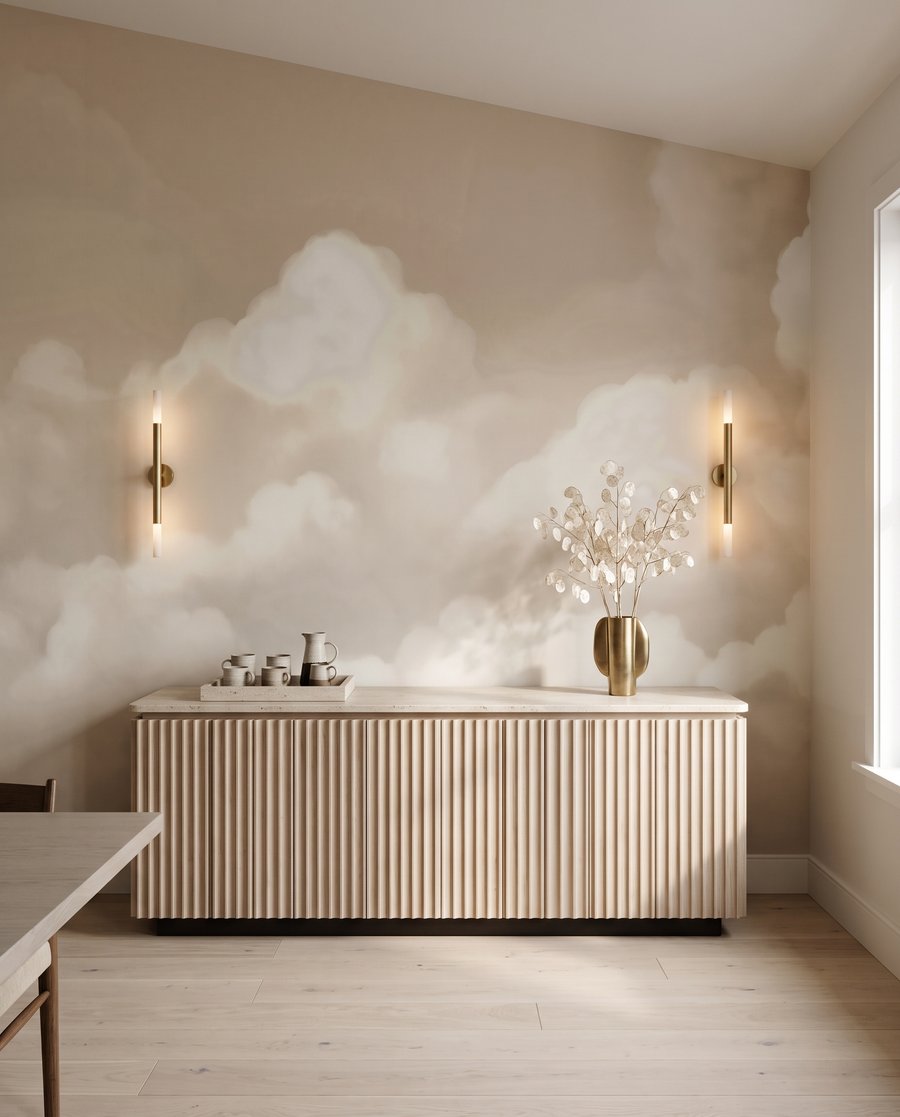 Nuvens brancas suaves — interior 6