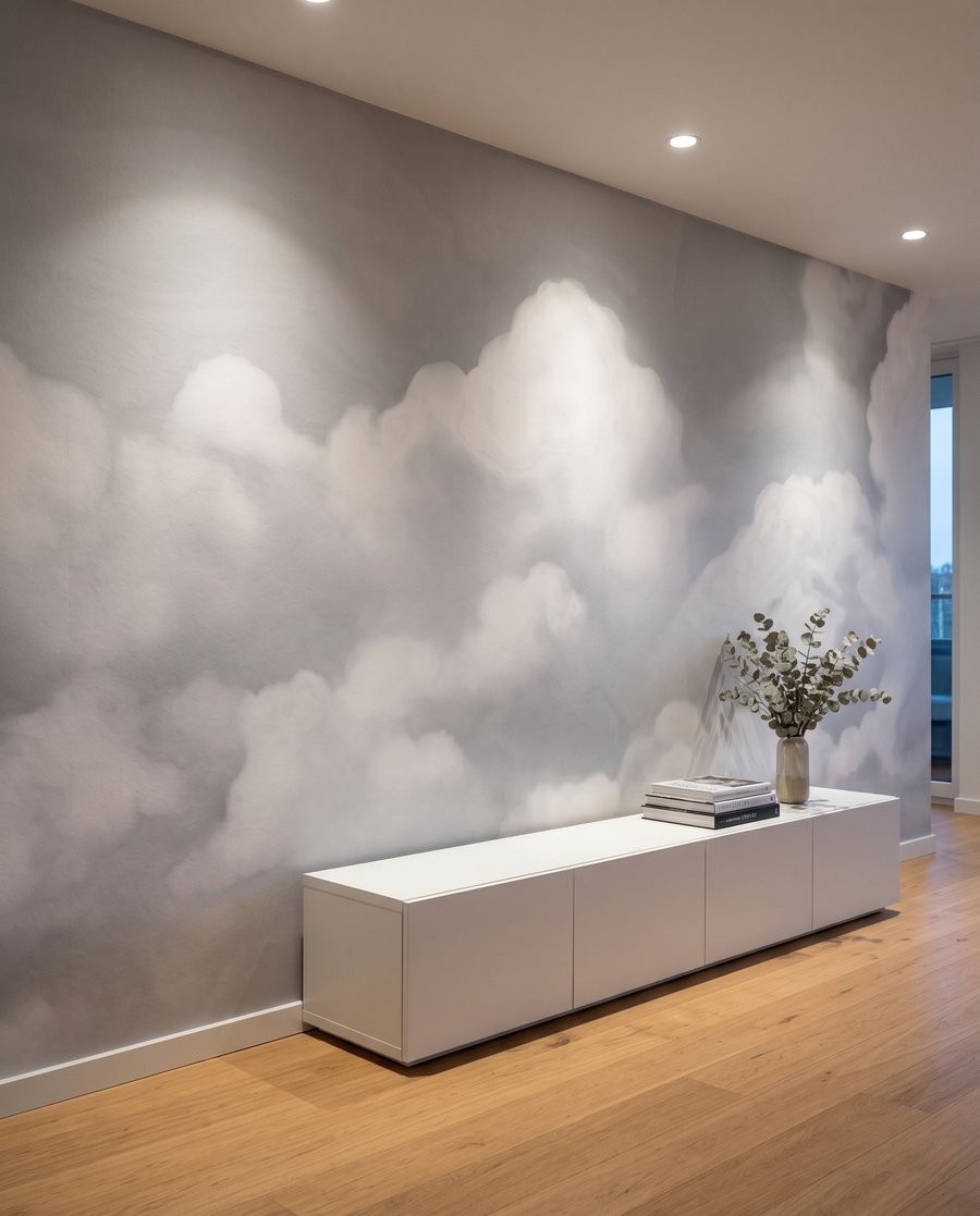 Nuvens brancas suaves — interior 4