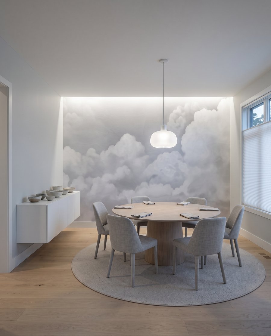 Nuvens brancas suaves — interior 7