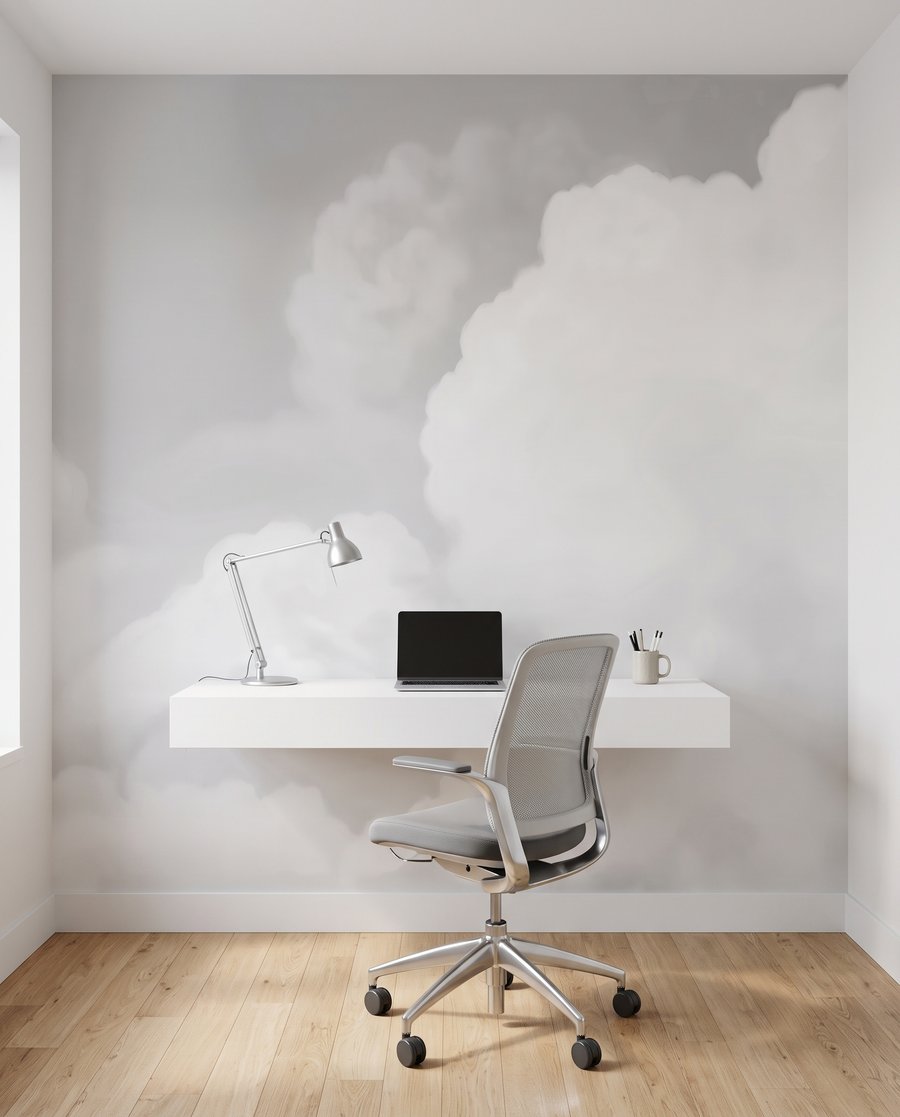 Nuvens brancas suaves — interior 8