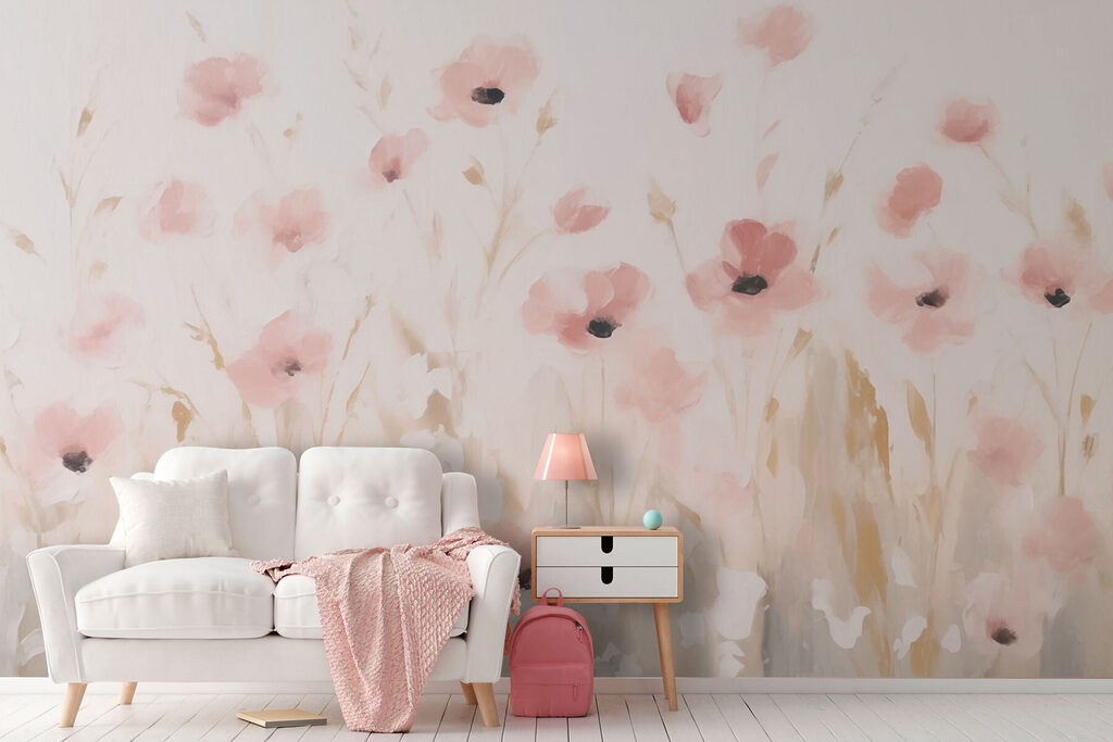 Prado de flores cor-de-rosa — interior 2