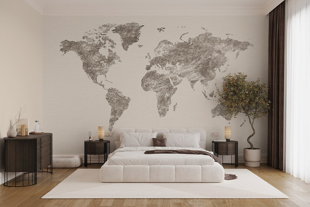 Mapa dourado com textura — interior 2