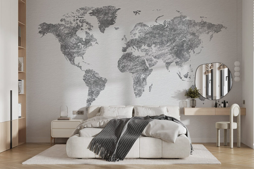 Mapa dourado com textura — interior 1