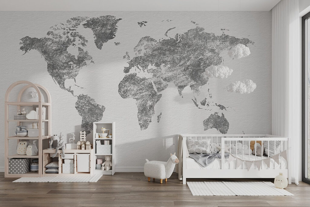 Mapa dourado com textura — interior 4