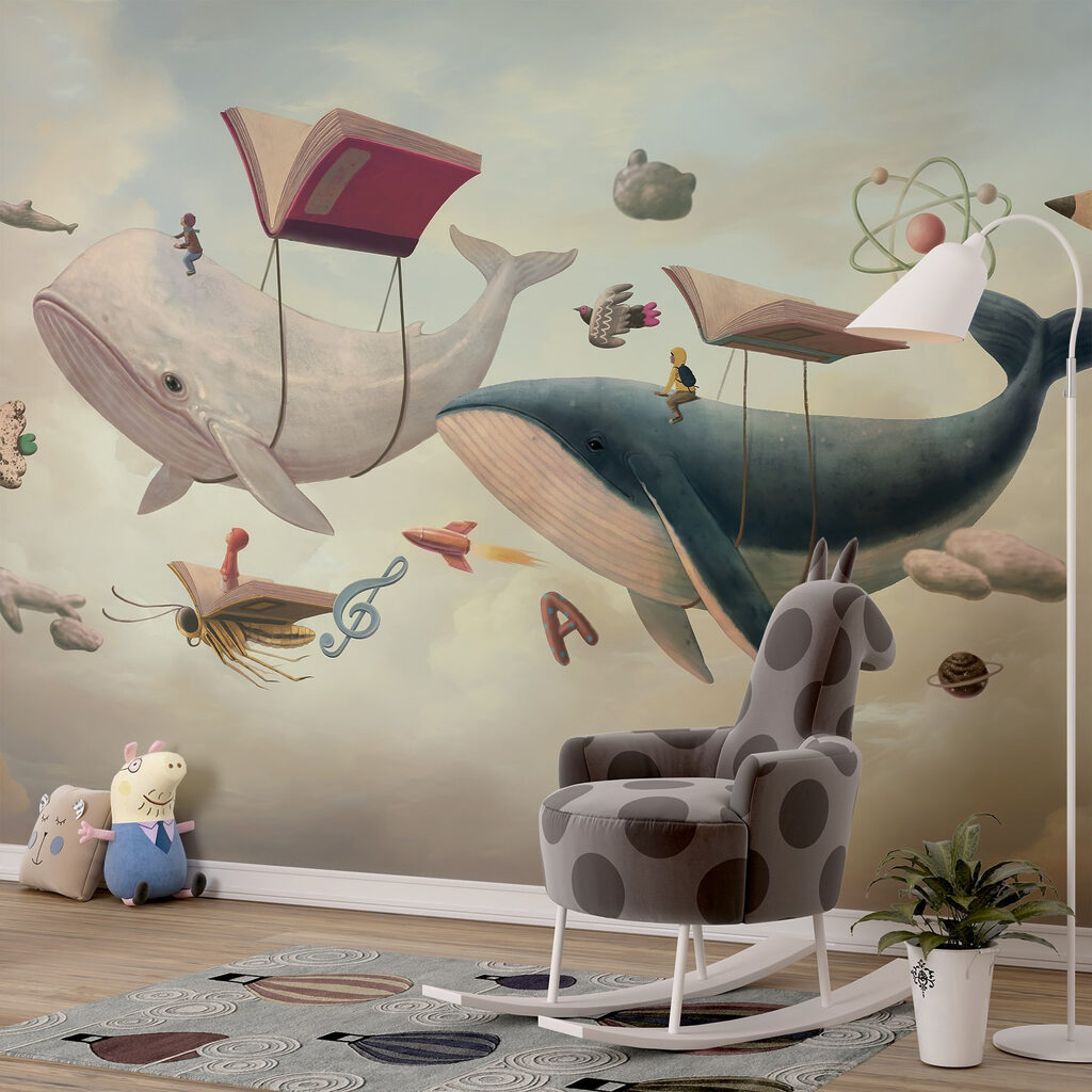 Baleias entre livros — interior 1