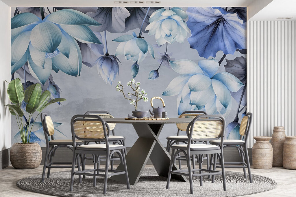 Moldura floral aberta — interior 1