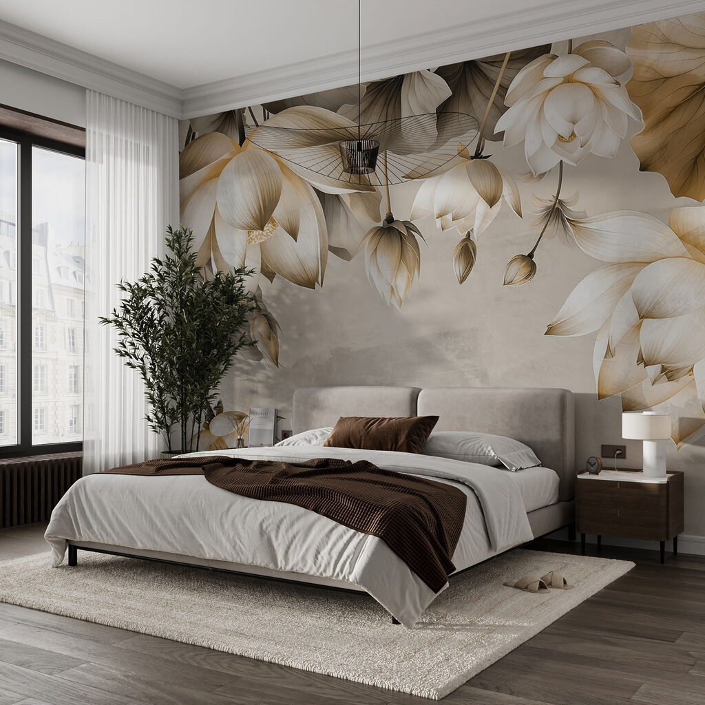 Moldura floral aberta — interior 3