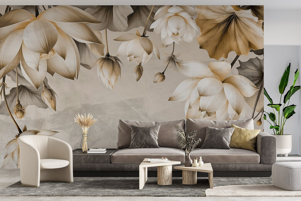 Moldura floral aberta — interior 4
