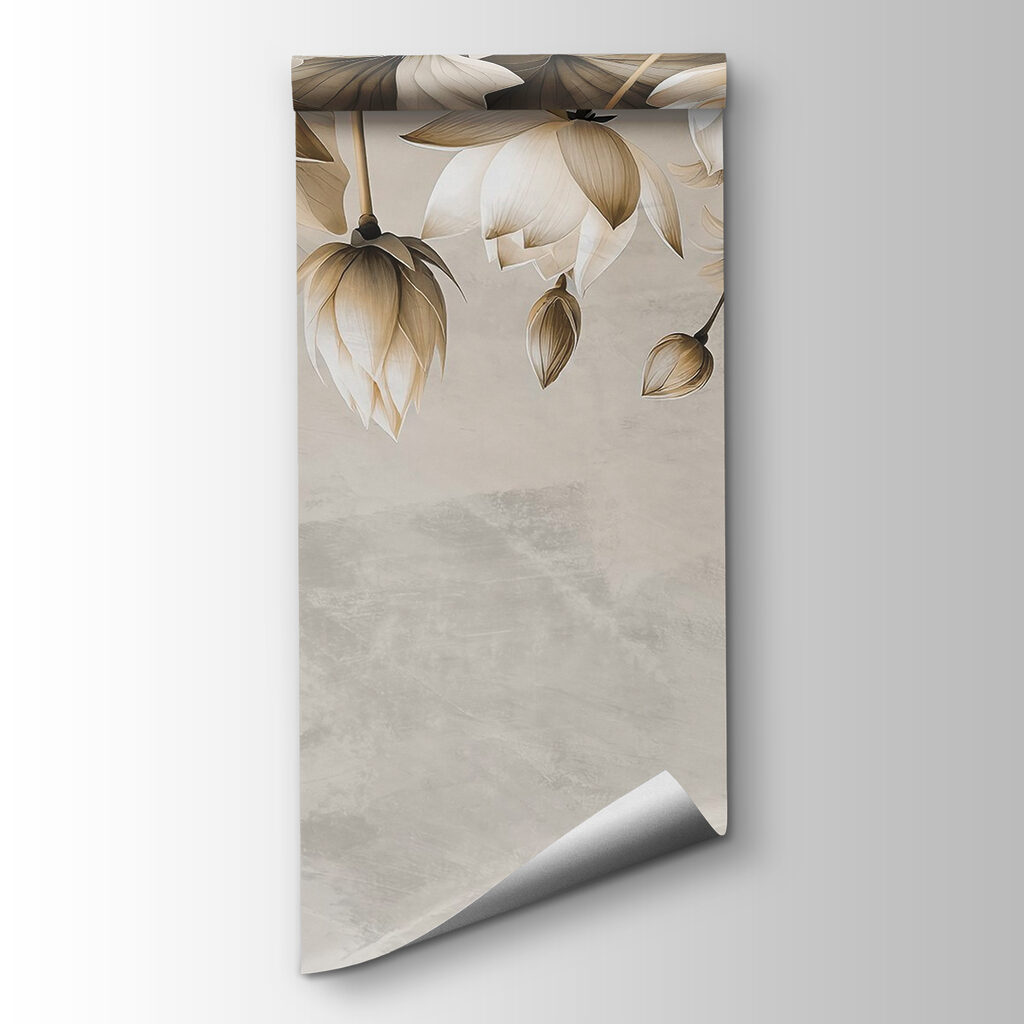 Moldura floral aberta — vista do produto