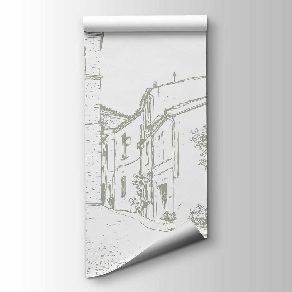 Rua de aldeia — vista do produto