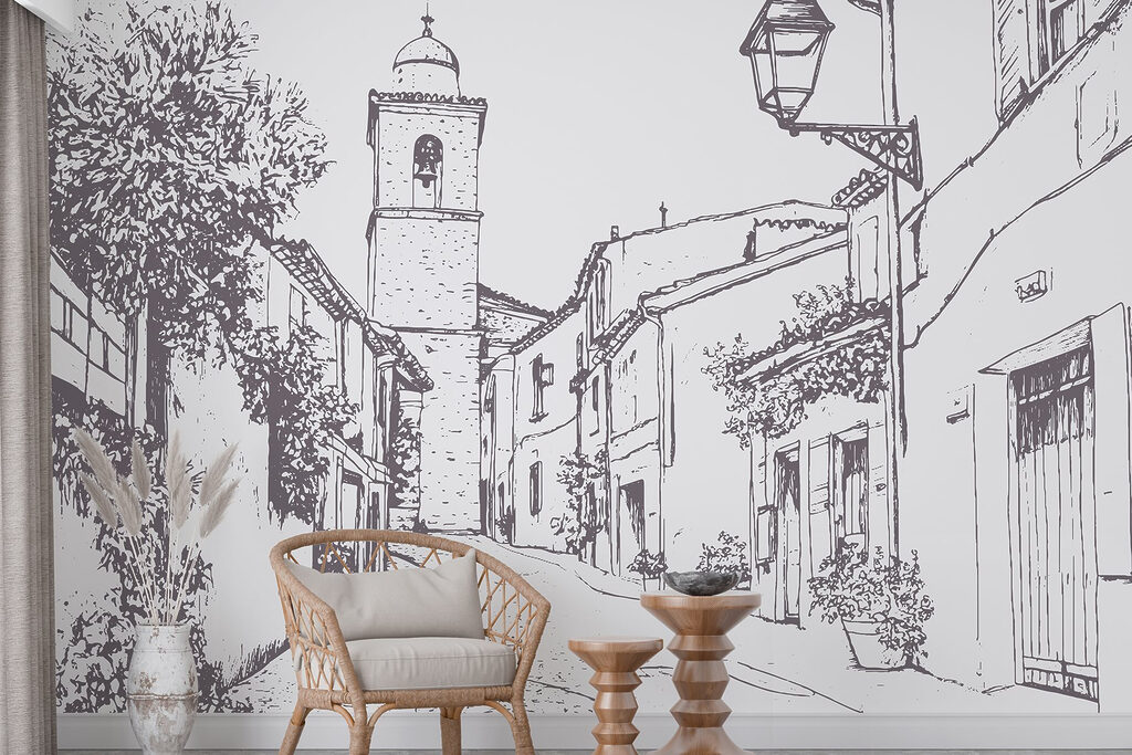 Rua de aldeia — interior 2
