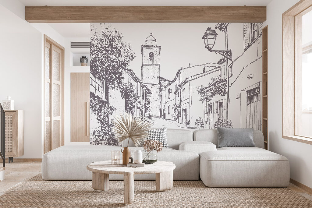 Rua de aldeia — interior 3