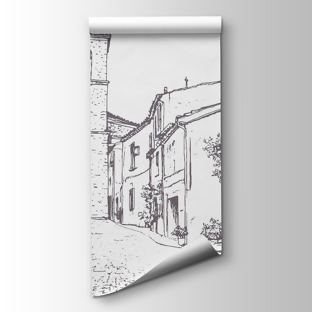 Rua de aldeia — vista do produto