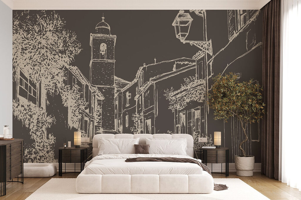 Rua de aldeia — interior 1