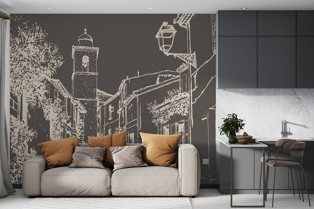 Rua de aldeia — interior 4