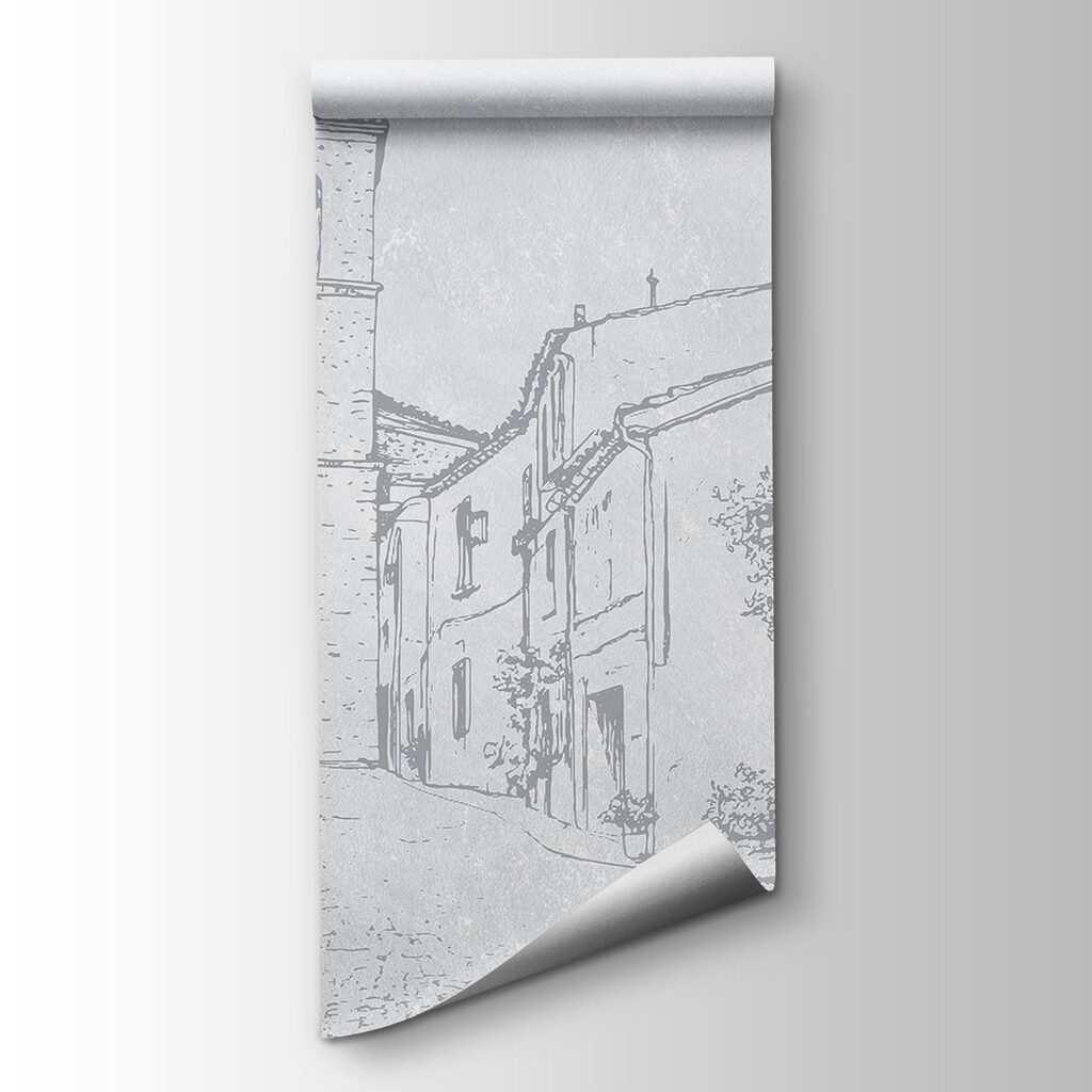 Rua de aldeia — vista do produto